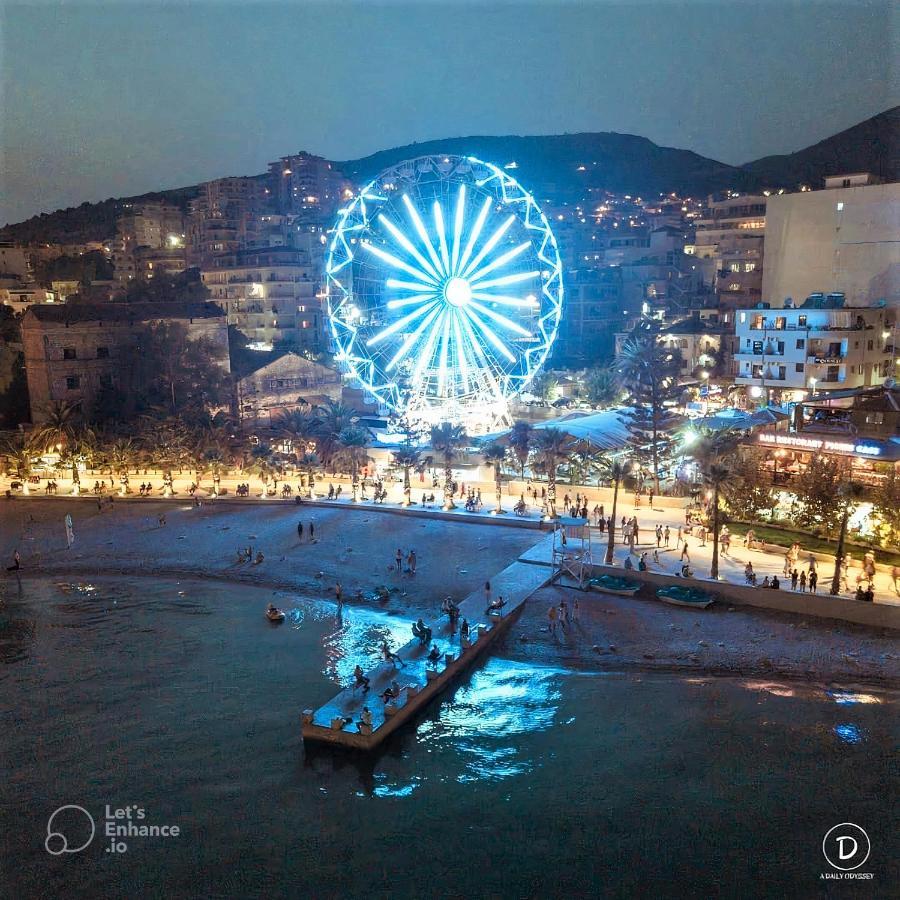 Lighting Jasminum Apartment Sarandë エクステリア 写真